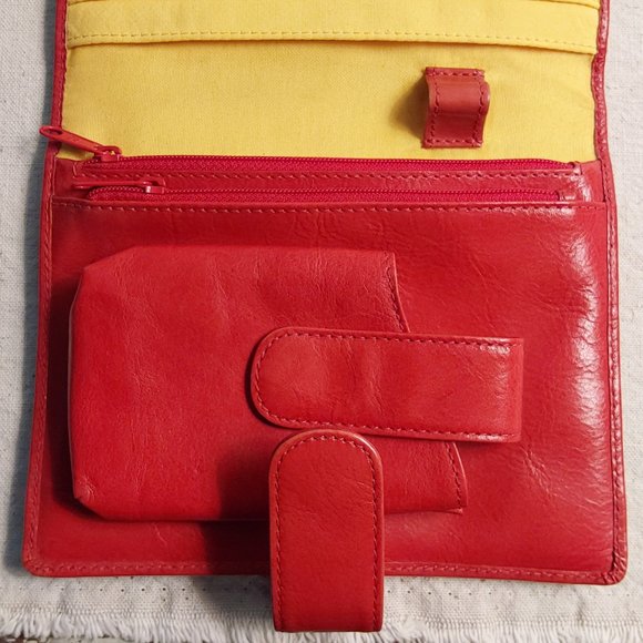 Hobo leather hobo bag AND organizer case - Picture 7 of 13